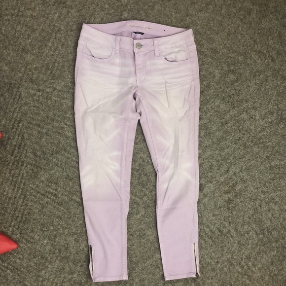American Eagle Lavender jeans size 6 - Picture 2 of 7